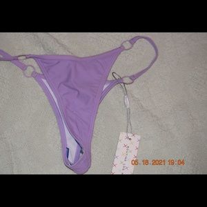 BOUTINE Los Angeles purple bathing suit